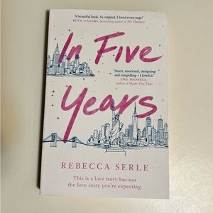 In Five Years by Rebecca Serle paperback book